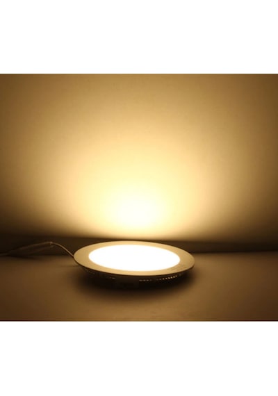 Ack Ap01-01800 18W Yuvarlak Sıva Altı Led Panel 3000K Günışığı Beyaz
