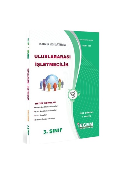 Aöf Uluslararası Işletmecilik Konu Anlatımlı Soru Bankası