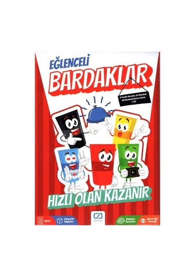 Ca Games Eğlenceli Bardaklar Eğitici ve Geliştirici Kutu Oyunu