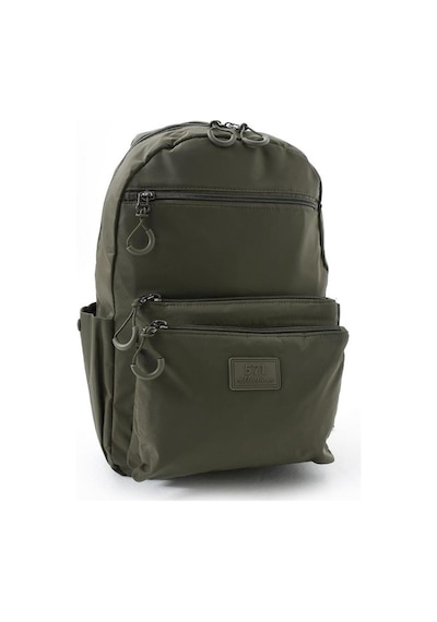 Baginn Unisex Sırt Çantası Paraşüt Kumaş Hafif Çok Cepli Yağmur İtici Kumaş 40 28 Cm 571 Collection Haki