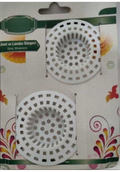 2 Adet Çok Amaçlı Tıkanıklık Böcek Önleyici Banyo Mutfak Lavabo Gider Süzgeci Plastik Süzgeç Plastik Diğer