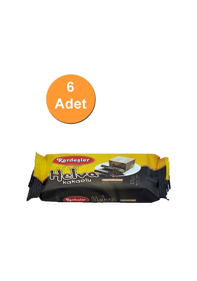 Kardeşler Kakaolu Tahin Helva 6 x 125 G