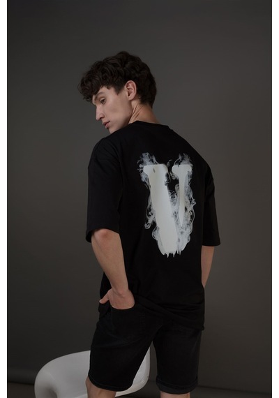 Flood Of Style Unisex Vlone Siyah T Shirt