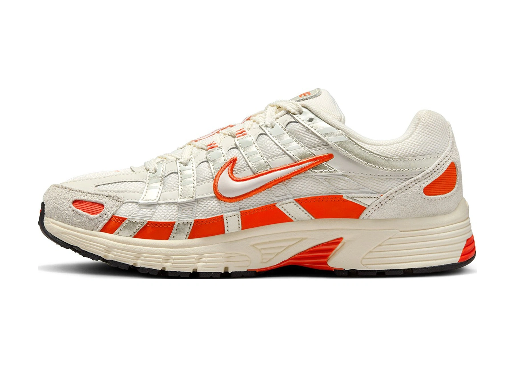 Nike P-6000 Kadın Sneaker Ayakkabı-sportxoutlet Beyaz - Turuncu