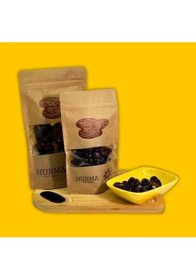 Hurma Baskılı Pencereli Kağıt Doypack 13x22,5 250 Gram 500 Adet