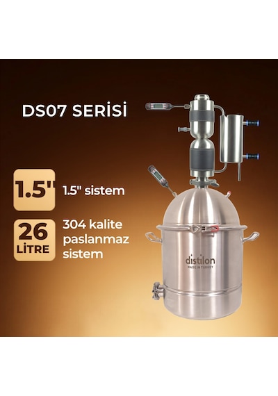 Distilon Ds07 Potstıll Damıtma Cihazı 26 Lt