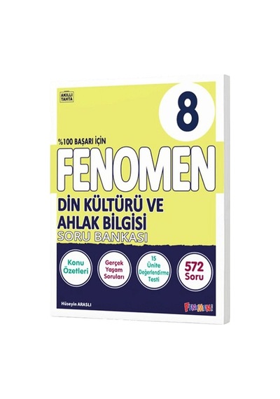 8. Sınıf Fenomen Din Kültürü Ve Ahlak Bilgisi Soru Bankası