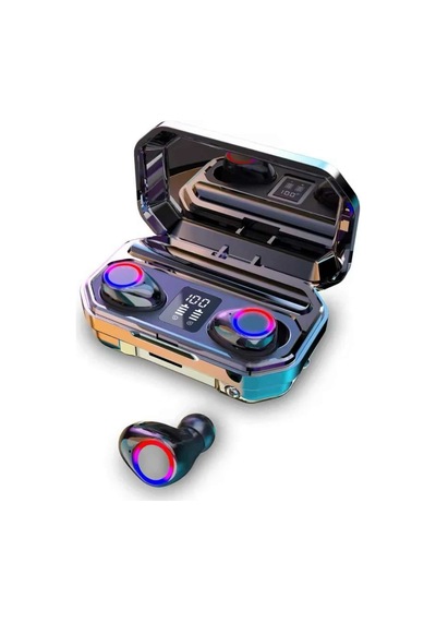 Yeni Nesil Bluetooth Kulaklık Uzun Pil Ömrü El Fenerli Dijital Şarj Göstergeli Kulak Içi