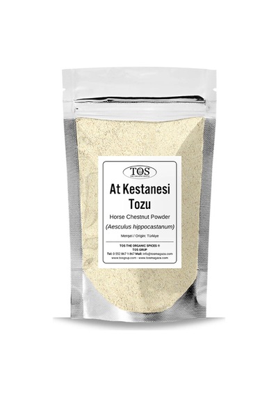 Tos The Organic Spices At Kestanesi Tozu 100 G Aesculus Hippocastanum