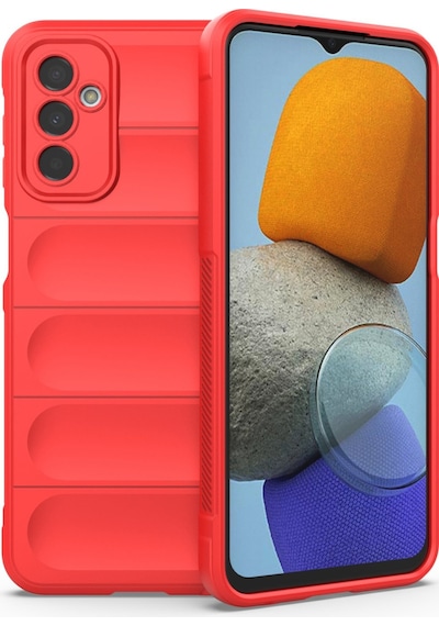 Samsung Galaxy Uyumlu M23 Kılıf Optimum Silikon - Kırmızı Bzsxx00 1