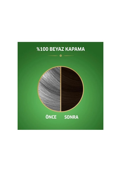 Hubrendy Tedarik Naturals Saç Boyası Koyu Kahve 3/0