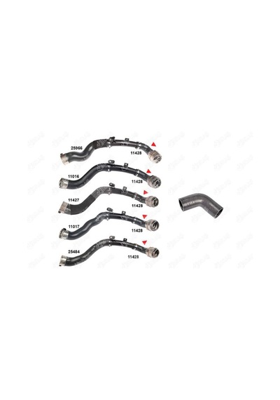 Turbo Hortum Ve Conta - Dacia Sandero, Duster, Dokker, Lodgy - Ibras-11428