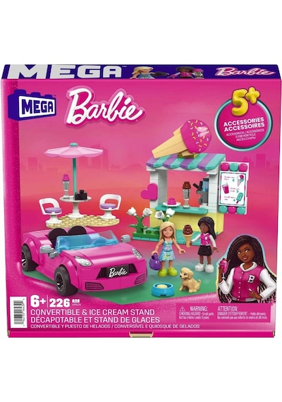 Hpn78 Mega Barbie Dondurma Standı 226 Parça +6 Yaş