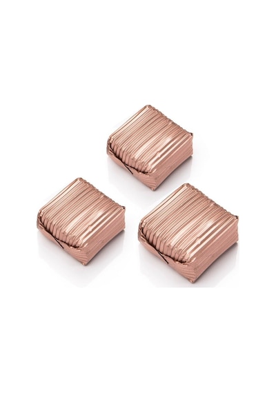 Melodi Çikolata Yaldızlı Fındık Üzüm Sütlü Çikolata Bronz 500 G