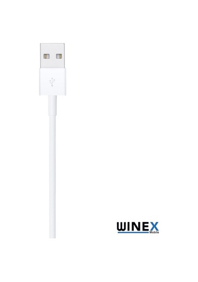 Winex 3A Usba To Lightning Data Ve Şarj Kablosu Beyaz