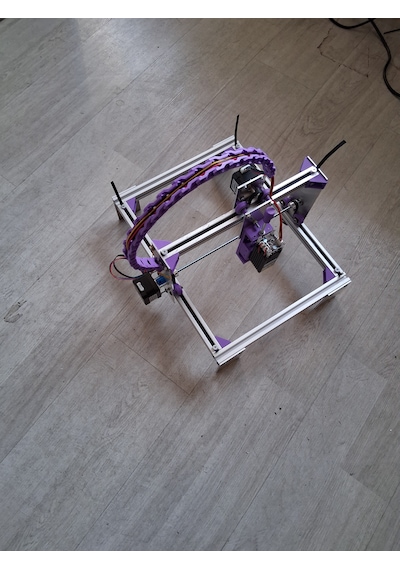 20watt Lazer Cnc Markalama Makinası 15cmx25cm