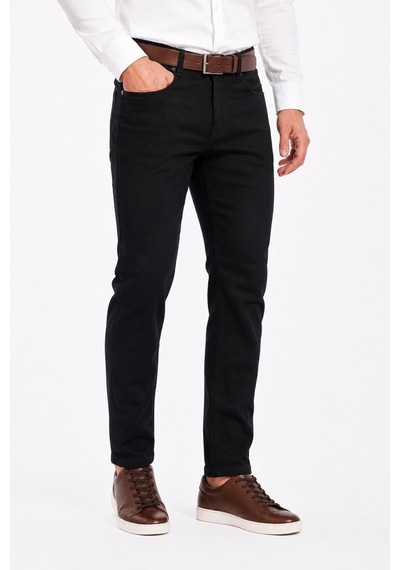 Locus Jeans Erkek Regular Fit Jeans Pantolon 320 Bgl-st05452 Siyah
