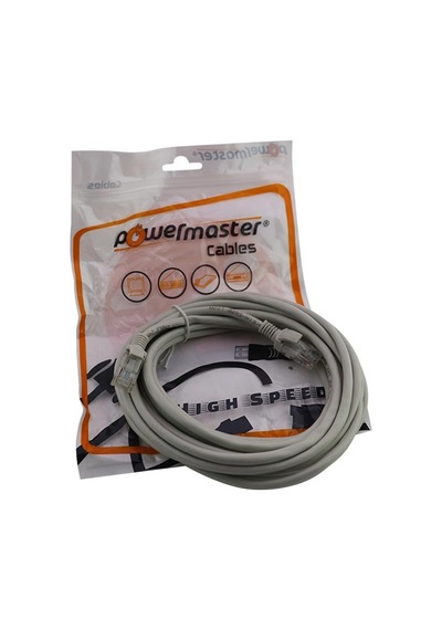 Powermaster 30 Metre Kutulu Gri Cat5 Kablo-43168