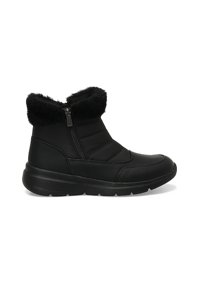 Travel Soft Trv2452 Fermuarlı Ve Kürklü Comfort Taban Bot Siyah