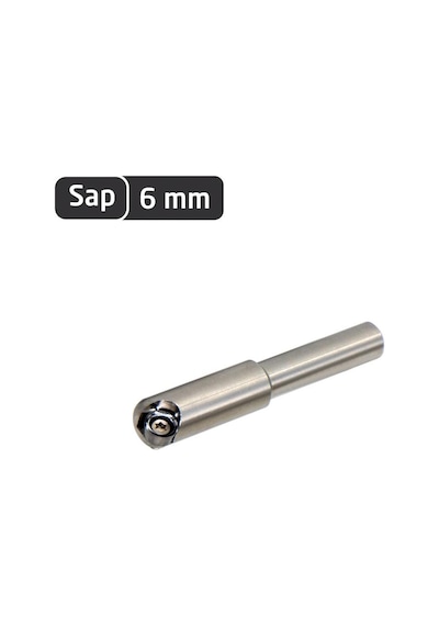 Manpa Mss Kısa Tip Mini Ahşap Oyma Yuvarlak Elmaslı Sap 6.0 Mm
