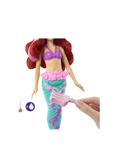 Disney Prenses Muhteşem Renk Değiştiren Saçlı Deniz Kızı Ariel HLW00