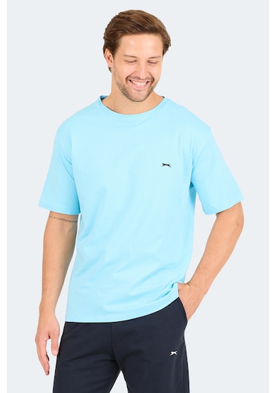 Slazenger Karnen In Oversize Erkek Baskılı Nane Tişört Nane