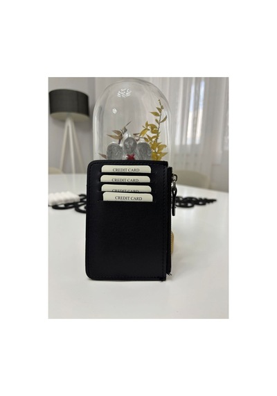 Store Kadın Şık Kullanışlı Kartlık Siyah