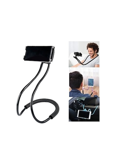 Buffer Boyuna Asılan Ergonomik 360 Derece Cep Telefonu Tutucu Stand 11