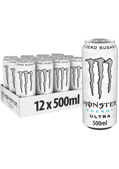 Monster Energy Şekersiz Enerji İçeceği 500 Ml X 12 Adet