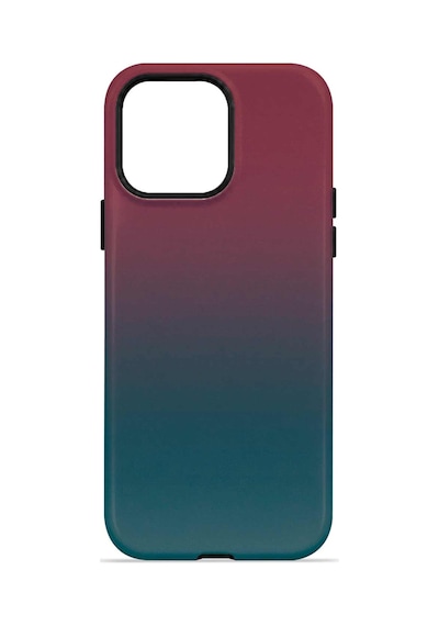 Velvoria Valestra Teal Plum Gradient Apple iPhone Uyumlu 14 Pro Magsafe Koruma Kılıfı Valestra Magline - Teal Plum Gradient