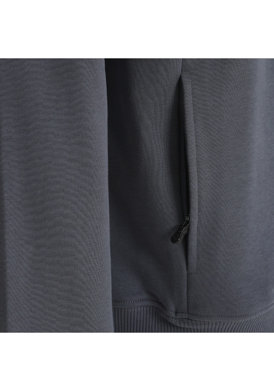 Sportive Nolan Zip Neck Erkek Antrasit Günlük Stil Sweatshirt 26ye0004-kgrı Gri