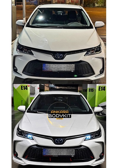 Corolla Ön Arka Tampon Eki Ve Marşpiyel Boyasız Plastik