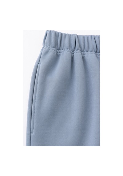 Angel&co. Girls Clothing Mavili Müslin Bluz & 2 İplik Maksi Etek Takımı Açık Mavi - 895510177 Açık Mavi