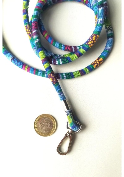 Kedi Köpek Gezdirme İpi/zinciri - Tasma Halatı/kayışı - Leash- 150 Cm. Renk:mavi