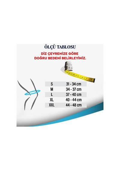 Vizor Code 504 Ak Model Menteşeli Dizlik - M Beden