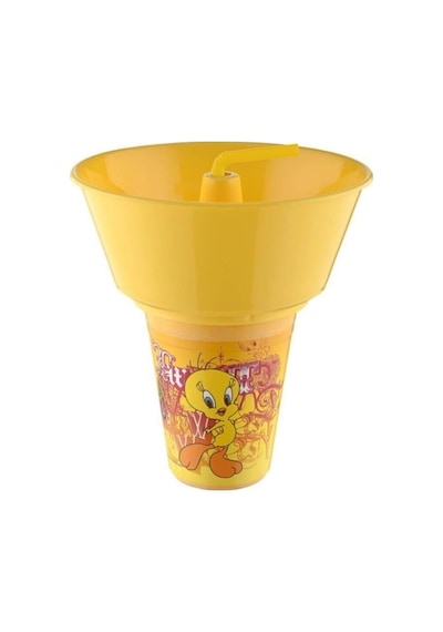 Tweety Lisanslı Cips Ve Mısır Kovalı Pipetli Bardak Aeropress