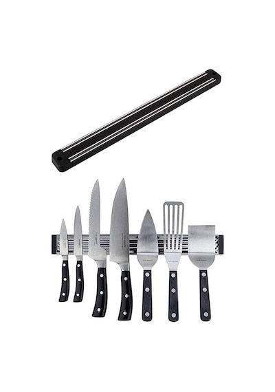 Hediyefilesi Büyük Boy Mıknatıslı Bıçak Askısı 55 Cm Bıçak Tutucu Bıçak Organizer Bıçaklık Beyaz Diğer