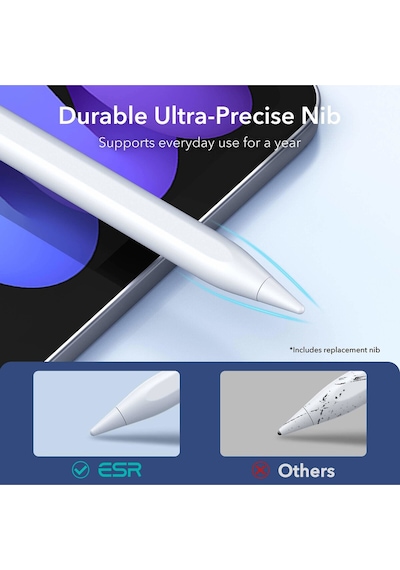 Apple İpad Uyumlu, Avuç İçi Reddetme, Eğme Hassasiyetli Dijital Kalem