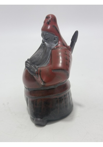 Guan Yu Seramik Çay Seremonisi Figürü