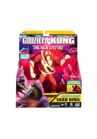Godzilla X Kong Sesli Delüks Aksiyon Figürü 18 Cm Skar King 35508 Skar King