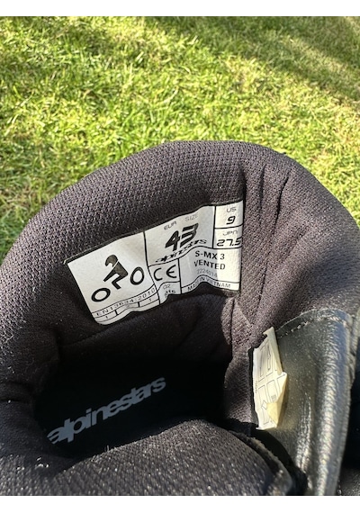 Alpinestars Smx-3 Vented Motosiklet Botu 43 Numara