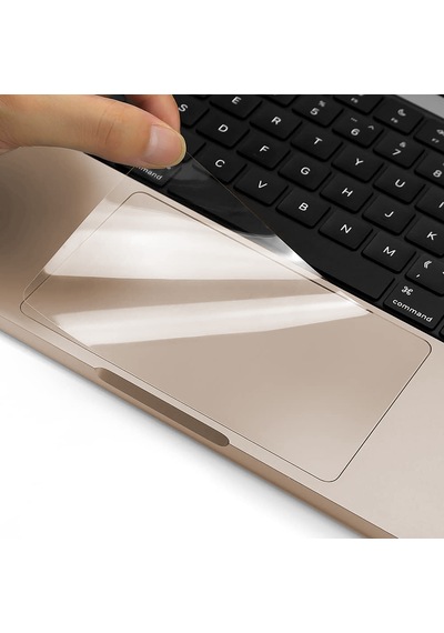Novstrap Apple Uyumlu MacBook Air M3 2024 13.6 İnç A3113 İle Trackpad Koruyucu Film Karışık Çok Renkli