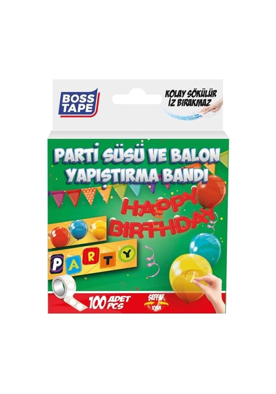 Parti Süsü Ve Balon Yapıştırma Bandı Diğer