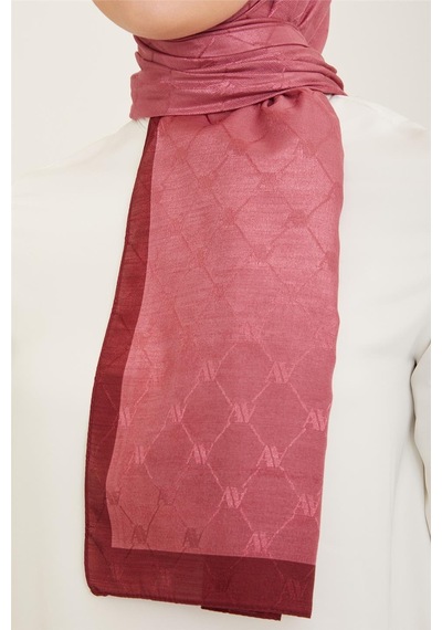 Armine Trend Monogram Şal 2 127 - Desenli