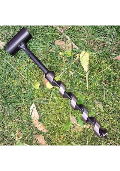 Kamp Ayısı Nordic Delme Çapı 24 Mm - Bushcraft İsveç El Burgusu Boyunduruk İsveç Ocağı Outdoor Kamp Ekipm Çok Renkli