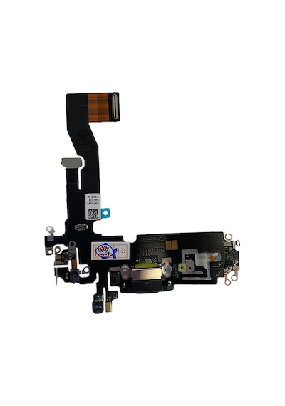 Teknonet Apple Uyumlu iPhone 12 Pro Bordlu Şarj Soketi - Siyah -