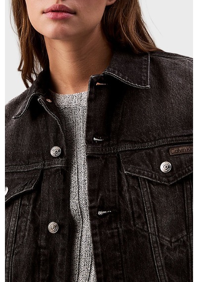 Calvin Klein Bayan Kot Ceket Lv047b741g Rdd Siyah Siyah