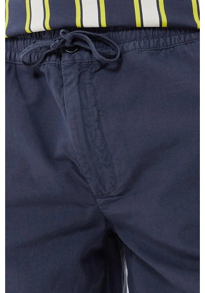 Lacoste Men's Regular Fit Cotton Bermuda Shorts Erkek Kargo Cepli Bermuda Şort Lacivert
