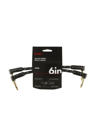 Fender Deluxe Series Instrument Cable Black Tweed - 15Cm Enstrüma