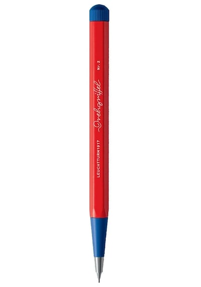Leuchtturm1917 Bauhaus No.2 Mekanik Kurşun Kalem 0.7 Red 371287 Kırmızı